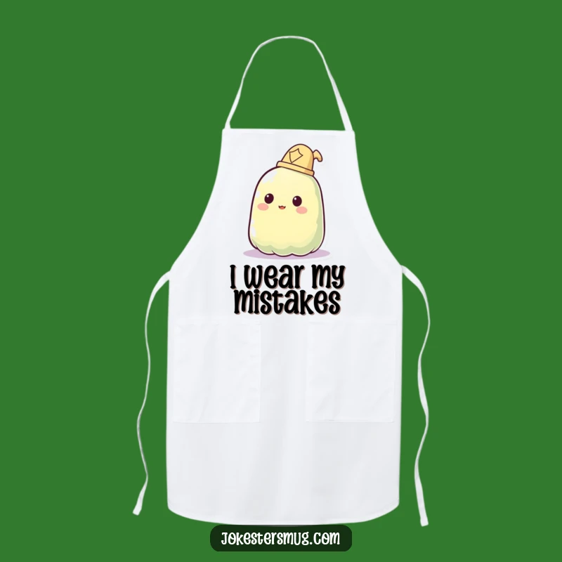 Funny Jelly Hat Fail Apron: Cook Up Laughs in the Kitchen