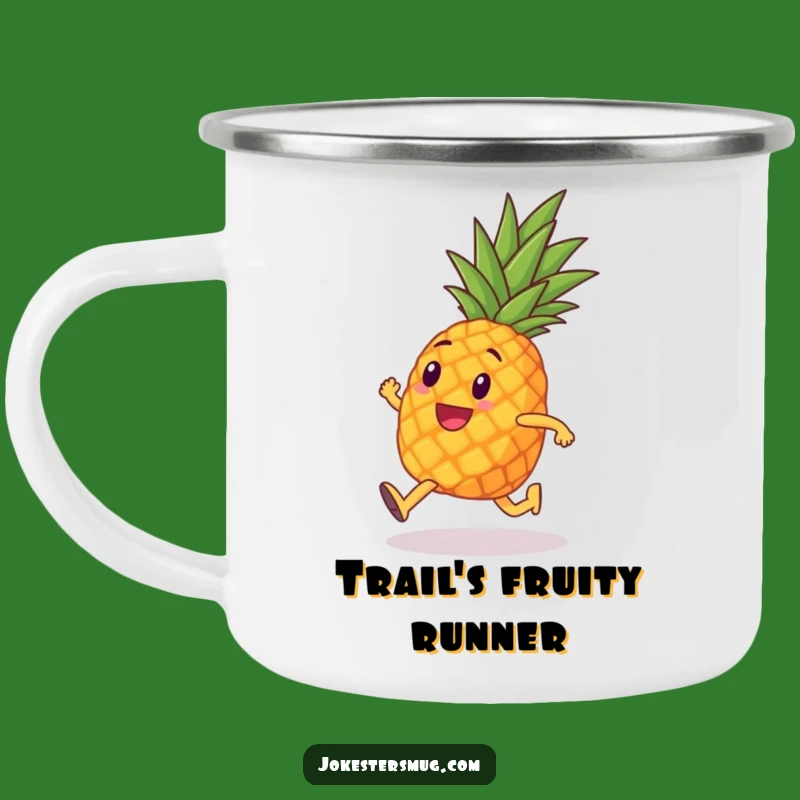 Funny Pineapple Marathon Camping Mug: Hilarious Outdoor Gear for Endurance Athletes