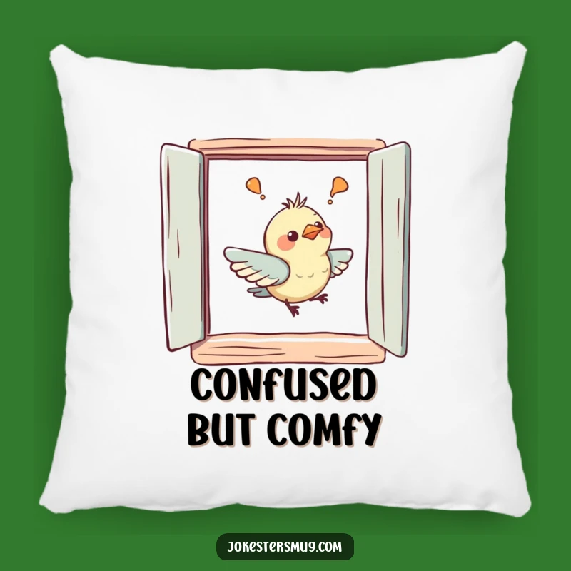 Funny Bird Beak Pillow - Soft & Hilarious Bird Art Cushion, Funny Gift