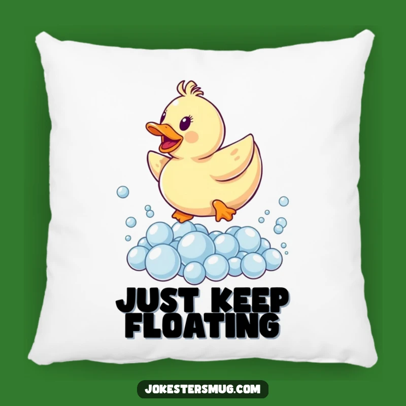 Funny Rubber Ducky Bubble Pillow: Hilarious Comfort for Bath Lovers