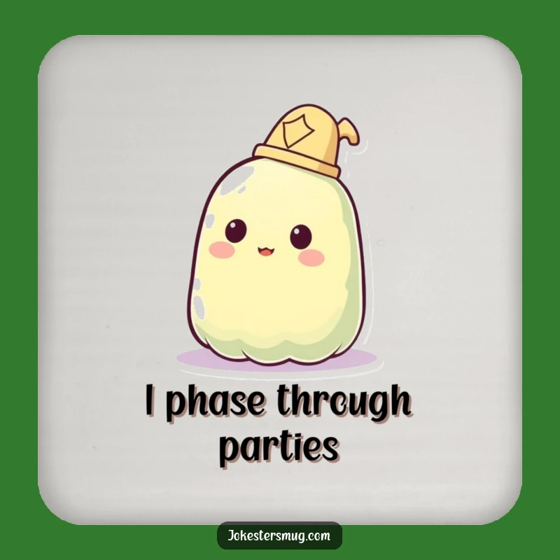 Funny Jelly Hat Fail Coaster Set: Protect Surfaces with Humor