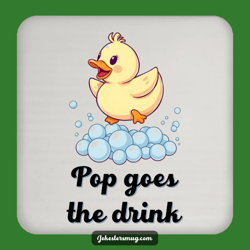 Funny Rubber Ducky Bubble Coaster: Hilarious Protection for Your Surfaces