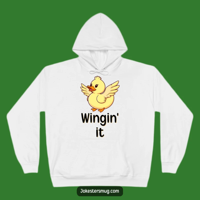 Funny Flying Duck Hoodie: Cozy Comfort for Your Hilarious Adventures