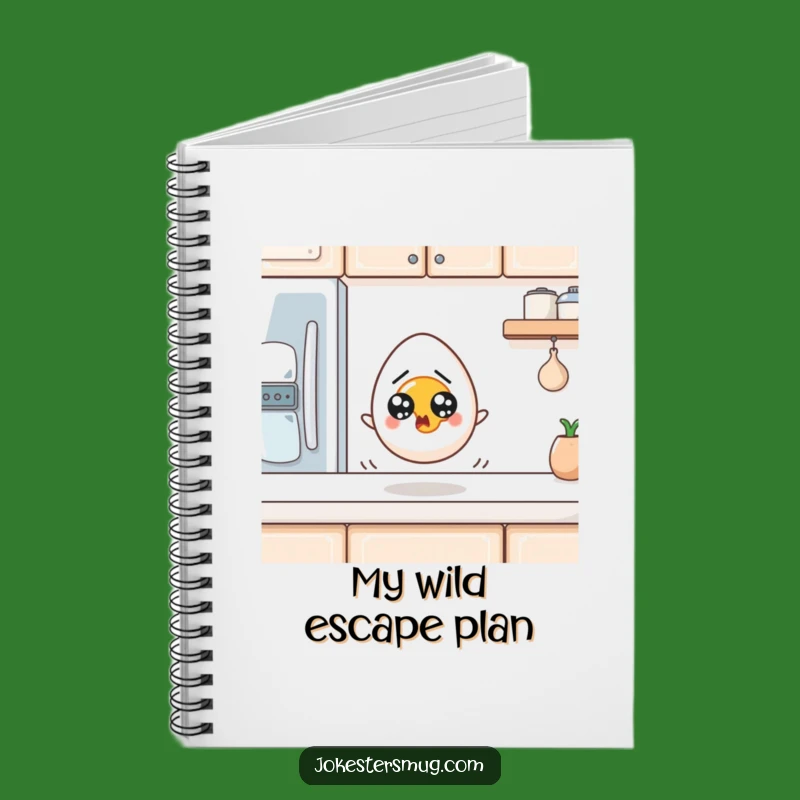 Funny Egg Notebook: Startled Journal, Perfect for Notes and Funny Gift