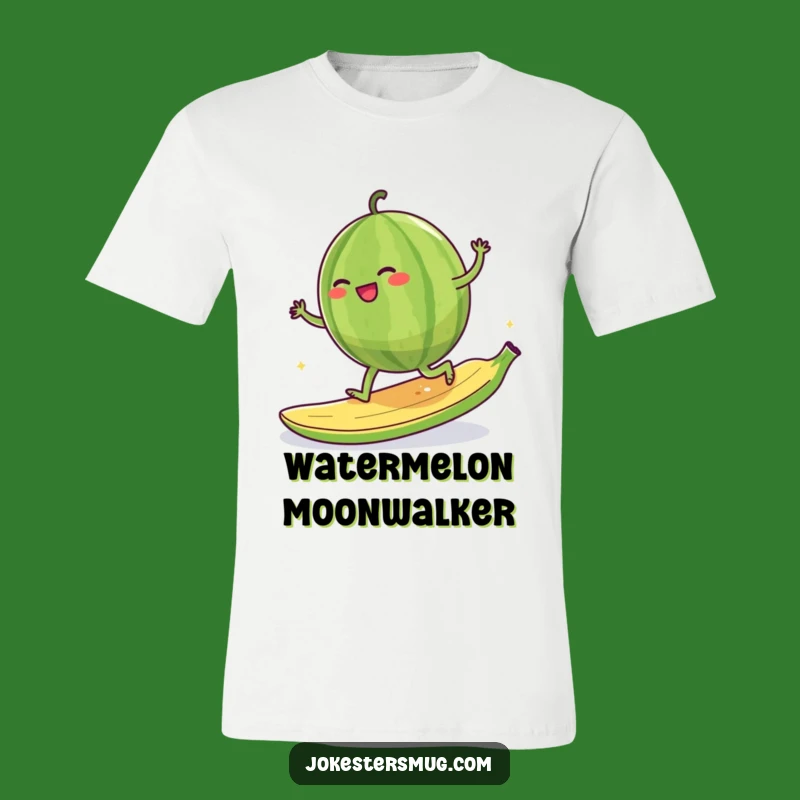 Funny Watermelon Moonwalk T-Shirt: Giggling Fruit Dance, Cool Funny Gift Apparel